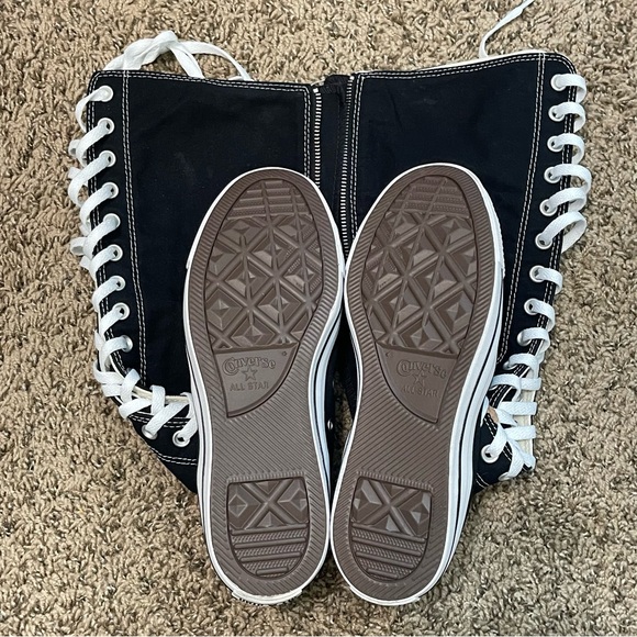 NIB Y2K Converse All-Star XXHI Unisex Vintage Knee High Boots W9.5/M7.5 - Picture 5 of 12